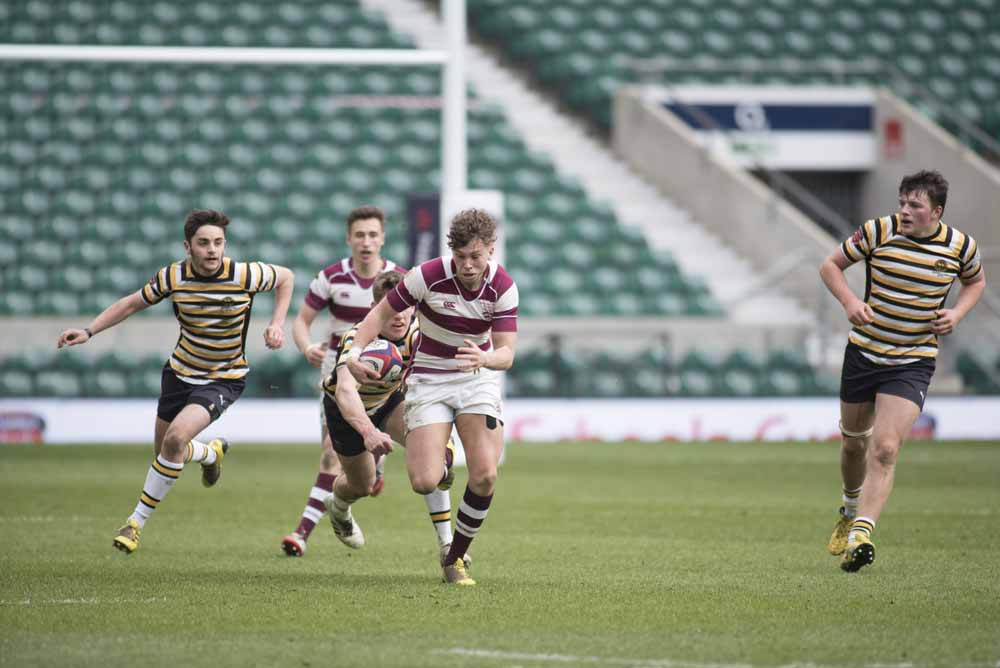 NatWest Schools Cup Final (won 18-10 against QEGS Wakefield